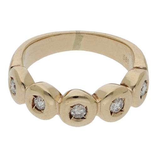 Brillant ring si - brillant, 585