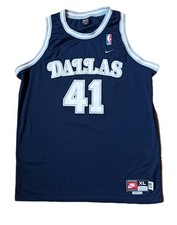 Dirk Nowitzki Dallas Mavericks Nike REWIND Swingman Jersey Trikot Vintage NBA XL