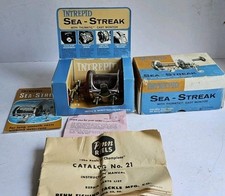 Vintage Intrepid Sea Streak Hochsee Angelrolle OVP Catolog 21 
