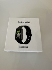 SAMSUNG GALAXY Fit3 Schwarz, Fitnessuhr, Smartwatch, ungeöffnet versiegelt OVP