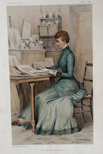 Vanity fair print - "hrh, the