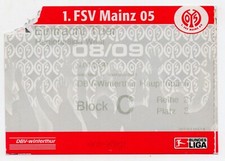 Ticket 3. BL FSV Mainz II - Eintracht Trier 2008/09