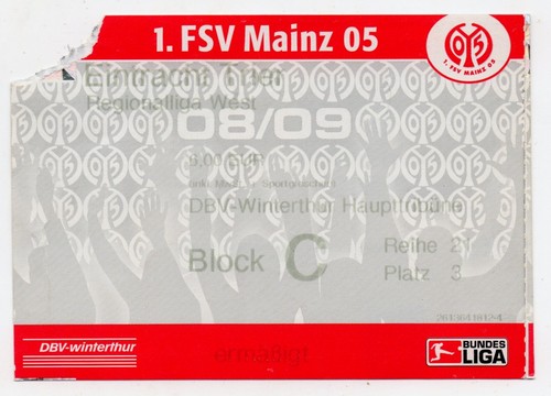 Ticket fsv mainz ii - ticket,