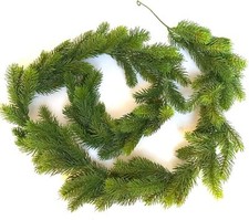 mucplants künstliche Edeltannengirlande Kunsttanne 180cm Tanne Girlande 
