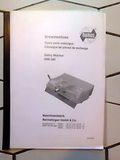 Humus  Mulcher  Schlegelmulcher  SME 090  Ersatzteilliste