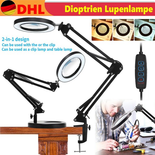 Lupe mit licht und - 2-in-1,