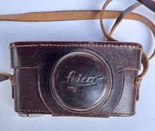 #T0086- LEICA Tasche schwarz  ohne Schraube für  Leica Model  III,IIIc,IIIb,IIIa