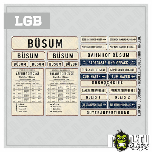 Lgb bahnhof büsum 5 - lgb, 1:22,5
