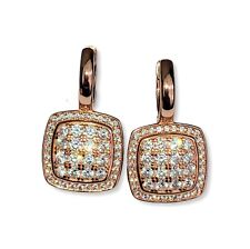 Quadratische Pavé Creolen