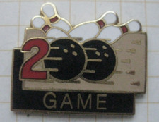 200 GAME  ......................................... Bowling Sport Pin (278j)