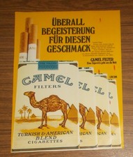 Seltene Werbung CAMEL FILTERS