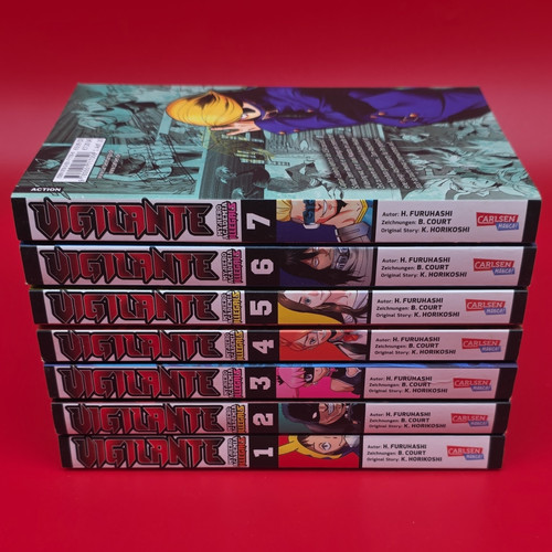 Carlsen manga vigilante - manga,