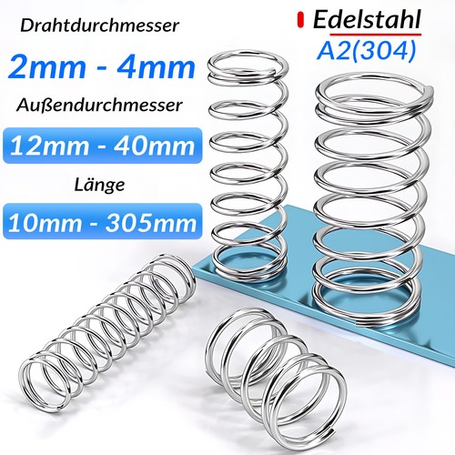 Druckfedern edelstahl - druckfedern,