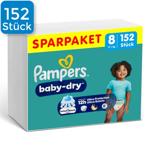 Pampers baby dry 17 kg - pampers, gr.