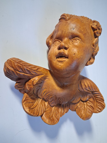 Alter putto engelskopf - putto,