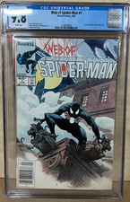 Web of Spider-Man #1 CGC 9.8 Newsstand White Pages