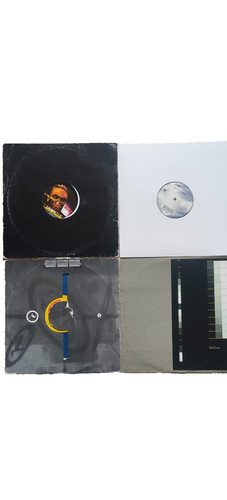 Techno viny sammlung - viny, 4.stück(