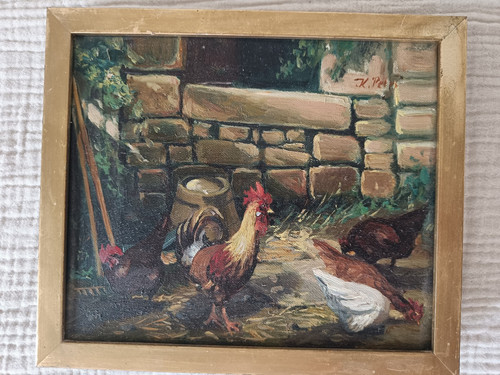 ölgemälde knuth petri - Ölgemälde,
