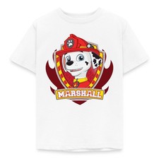 Paw Patrol Marshall Feuerwehrhund Feuerwehr Emblem Kinder T-Shirt