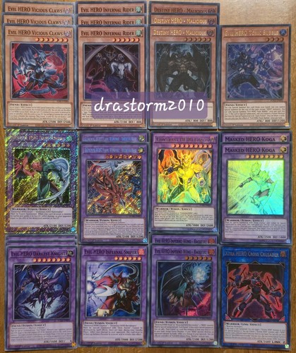 Yugioh hero deck core - hero, 48