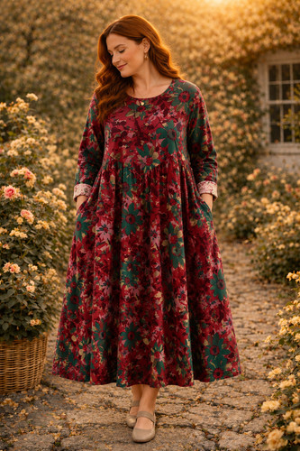 Leinen kleid oversize - kleid,