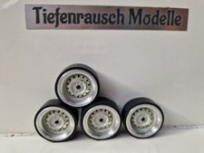 1:18 Old School Echt Alu Felgen Audi VW Mercedes Opel BMW Tuning