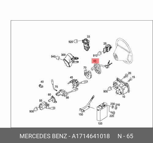 Mercedes benz kontaktspirale - mercedes-benz,