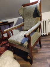 Ohrenbacken Sessel Biedermeier