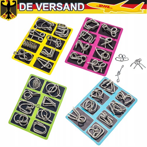 Metalldraht puzzle 32x - metalldraht,