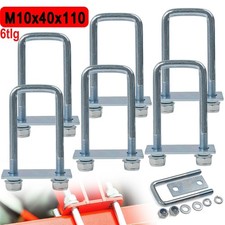 6x U-Bügel M10 Bügelbolzen