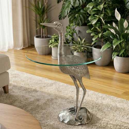 Runder beistelltisch wildlife - beistelltisch,
