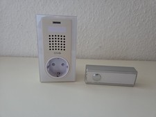 m-e Funkklingel, Funk-Gong FG 2.1 mit Durchstecker Set