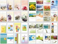 ab 24 ct. schöne Konfirmationskarten, Klappkarten mit Umschlag, Blitzversand