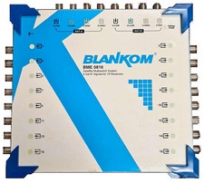 SAT Multischalter für 2 Satelliten auf 16 Receiver. Benötigt kein Netzteil=ECO