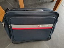 Saxoline-Umhängetasche-Schultertasche-Bordgepäck-Sporttasche-Nylon-blau-Unisex