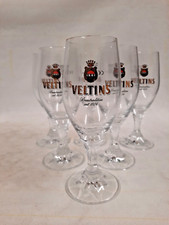 Veltins 6x Bierglas 0,2 l Gastro Pokal Eiche Veltins