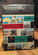 Weltreise -  Ravensburger 1970 - Brettspiel - Gesellschaftsspiel - Geprüft 