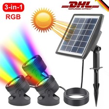 RGB LED Solar Teichbeleuchtung