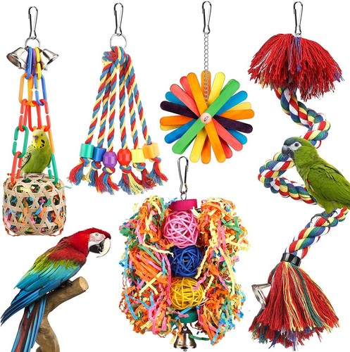 Vogelspielzeug set stück - vogelspielzeug,