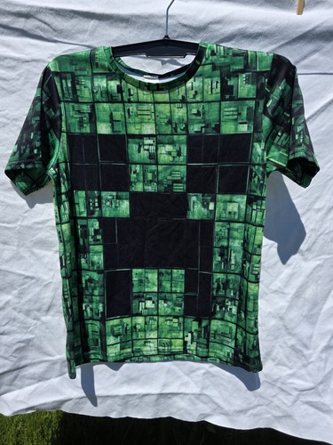 Minecraft creeper shirt - minecraft, gr