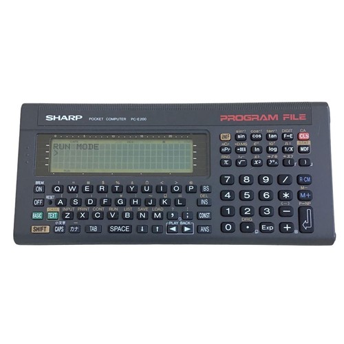 Sharp e200 pocket computer - pc-e200,