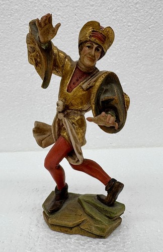 Vtg wood carved - wood, moresca