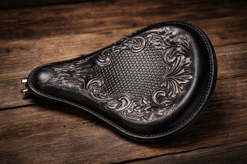 Solo leder sitz bobber - solo,