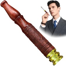 Zigarettenspitze Kurz Tiefrot