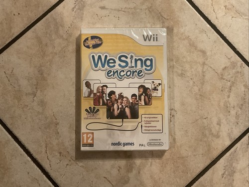 Nintendo wii sing encore - -,