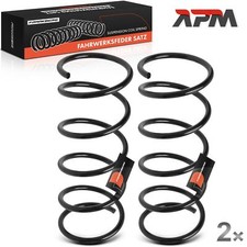 2x Federn Fahrwerksfeder Vorne