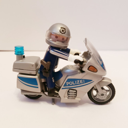 Playmobil polizei motorrad - playmobil,