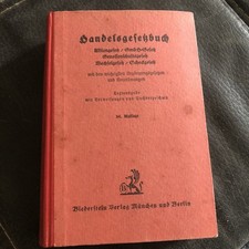 Handelsgesetzbuch HGB 1948