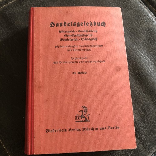 Handelsgesetzbuch hgb 1948 - handelsgesetzbuch,