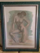 Arno Breker. Kniender Akt